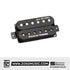 Seymour Duncan Dave Mustaine Thrash Factor 6-String Bridge Humbucker Pickups, Black