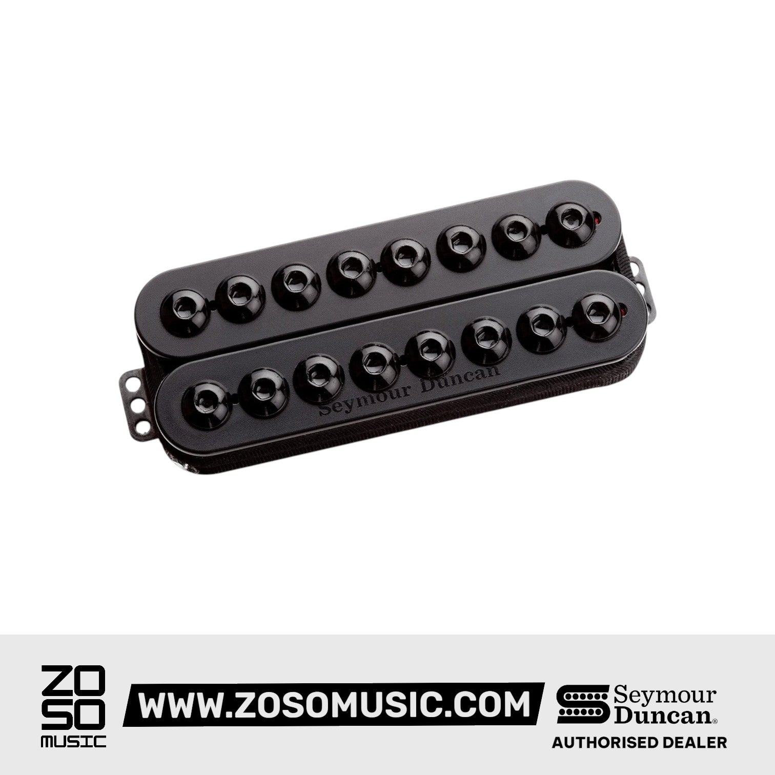 Seymour Duncan Invader 8-String Bridge Humbucker Set, Black