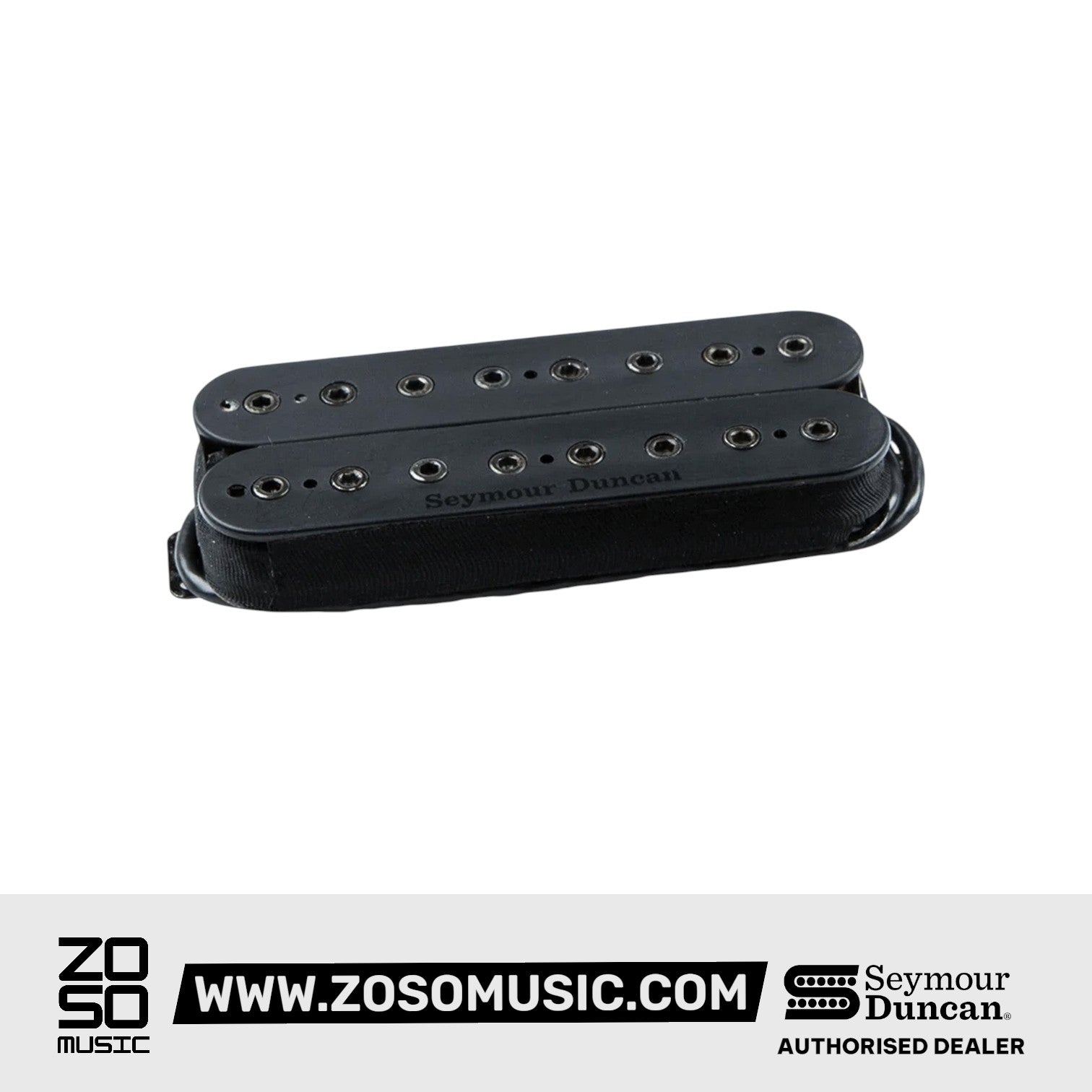 Seymour Duncan Mark Holcomb Alpha/Omega 8-String Humbucker Pickups Set, Matte Black