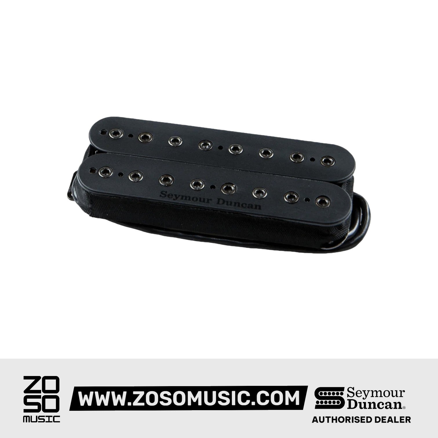 Seymour Duncan Mark Holcomb Alpha/Omega 8-String Humbucker Pickups Set, Matte Black