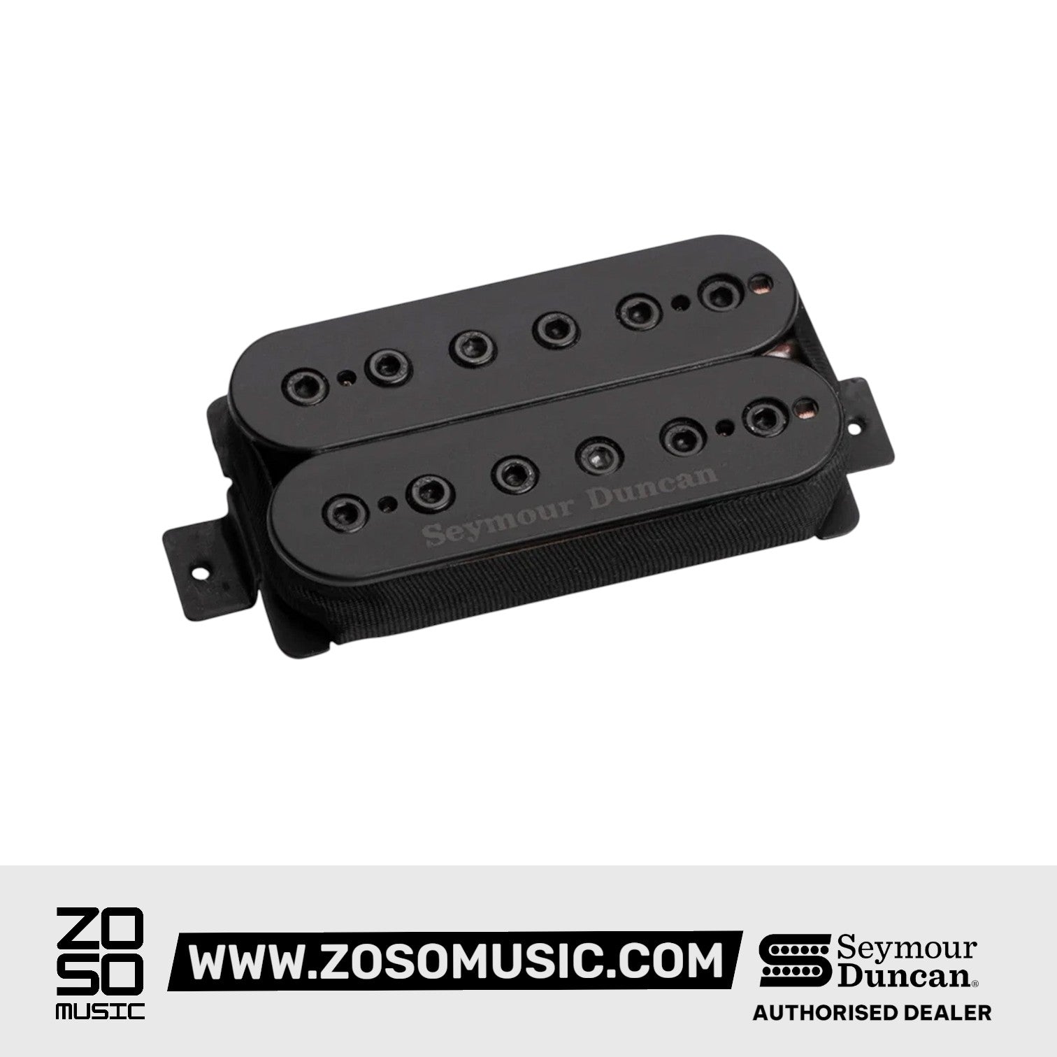 Seymour Duncan Mark Holcomb Alpha/Omega 6-String Humbucker Pickups Set, Matte Black