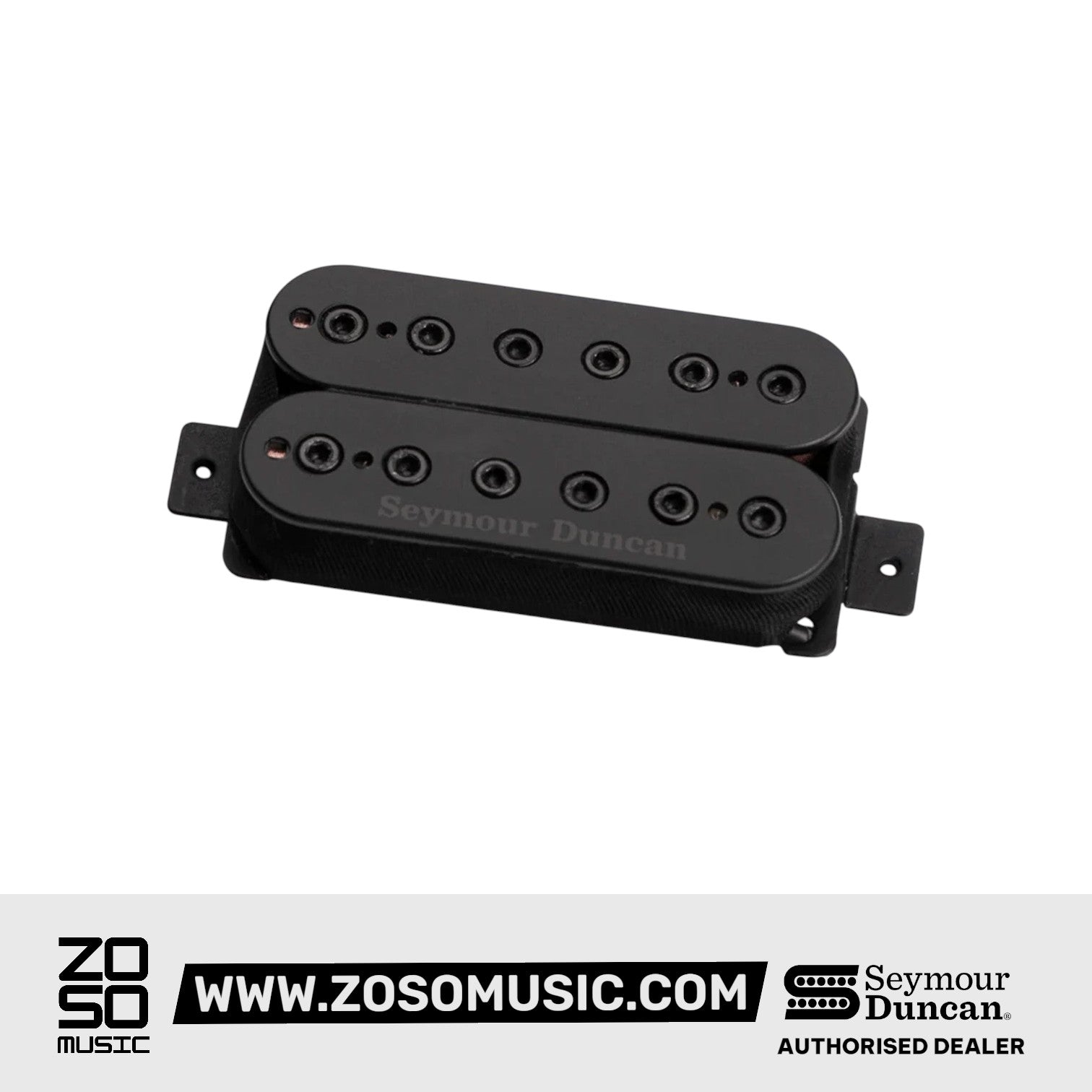 Seymour Duncan Mark Holcomb Alpha/Omega 6-String Humbucker Pickups Set, Matte Black