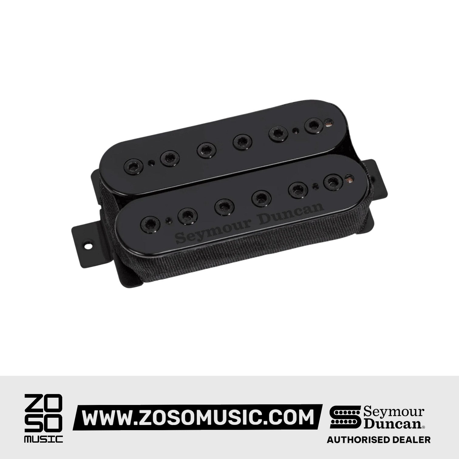 Seymour Duncan Mark Holcomb Scarlet/Scourge 6-String Passive Neck Humbucker Pickups, Matte Black