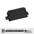 Seymour Duncan Mark Holcomb Scarlet/Scourge 6-String Passive Neck Humbucker Pickups, Matte Black