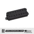 Seymour Duncan Mark Holcomb Scarlet/Scourge 8-String Passive Bridge Humbucker Pickups, Matte Black