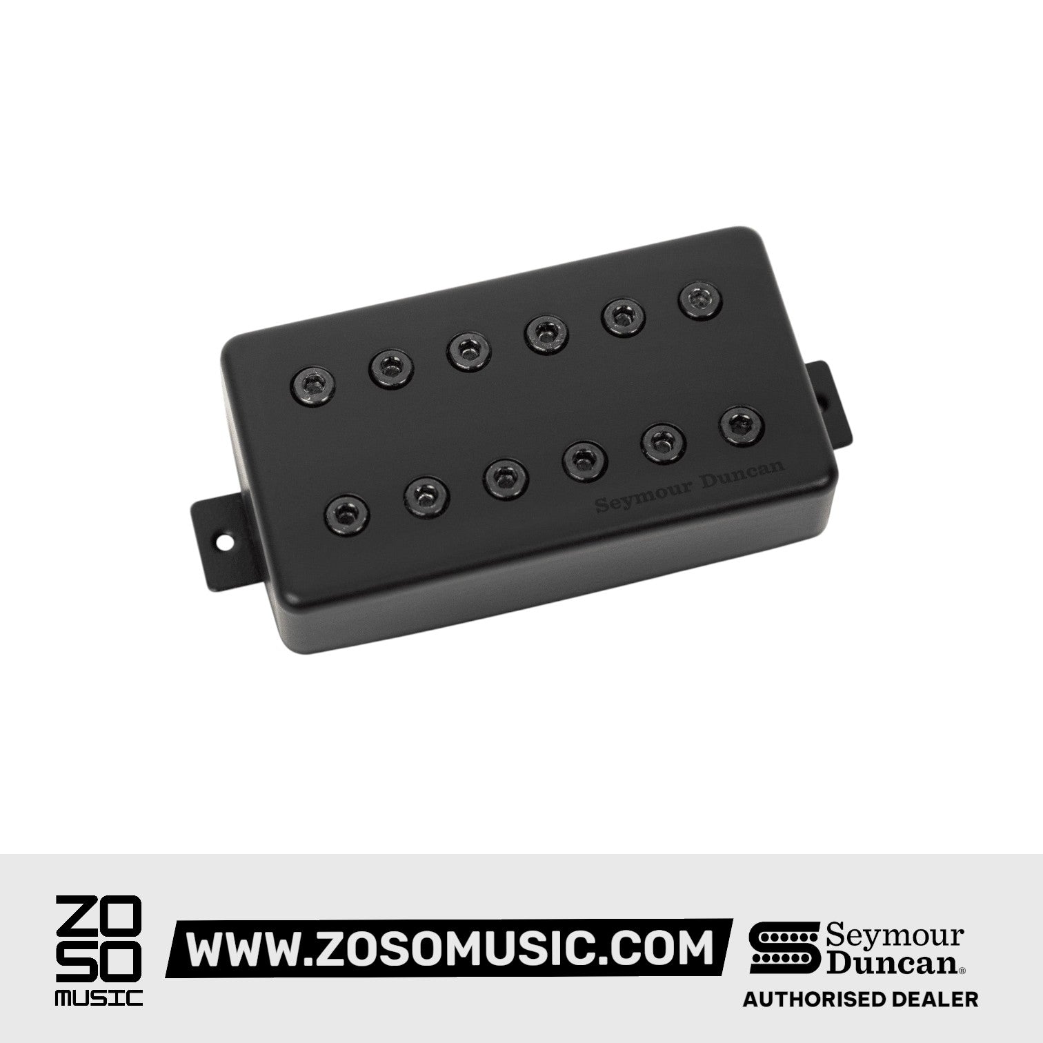 Seymour Duncan Mark Holcomb Scarlet/Scourge 6-String Bridge Humbucker Pickups, Matte Black Cover