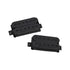 Seymour Duncan Mark Holcomb Scarlet/Scourge 6-String Passive Humbucker Pickups Set, Matte Black