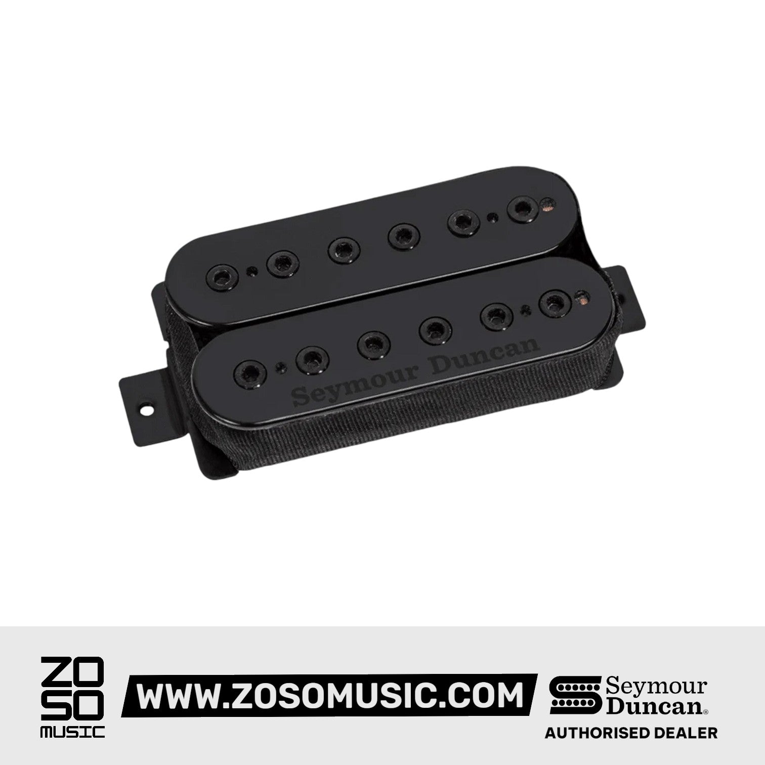 Seymour Duncan Mark Holcomb Scarlet/Scourge 6-String Passive Humbucker Pickups Set, Matte Black