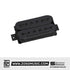 Seymour Duncan Mark Holcomb Scarlet/Scourge 6-String Passive Humbucker Pickups Set, Matte Black