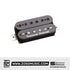 Seymour Duncan Screamin Demon 6-String Bridge Humbucker Pickups, Black