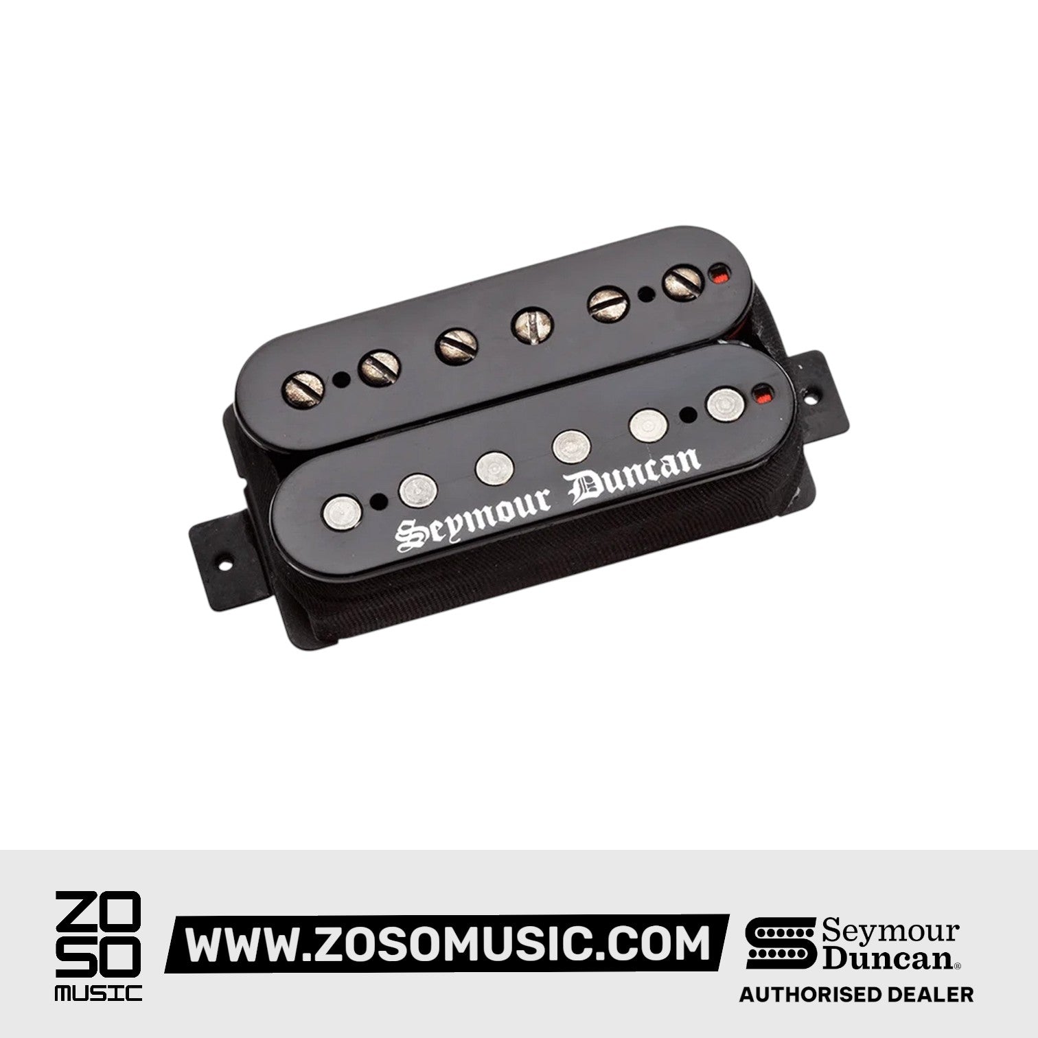 Seymour Duncan Black Winter 6-String Humbucker Pickups Set, Black