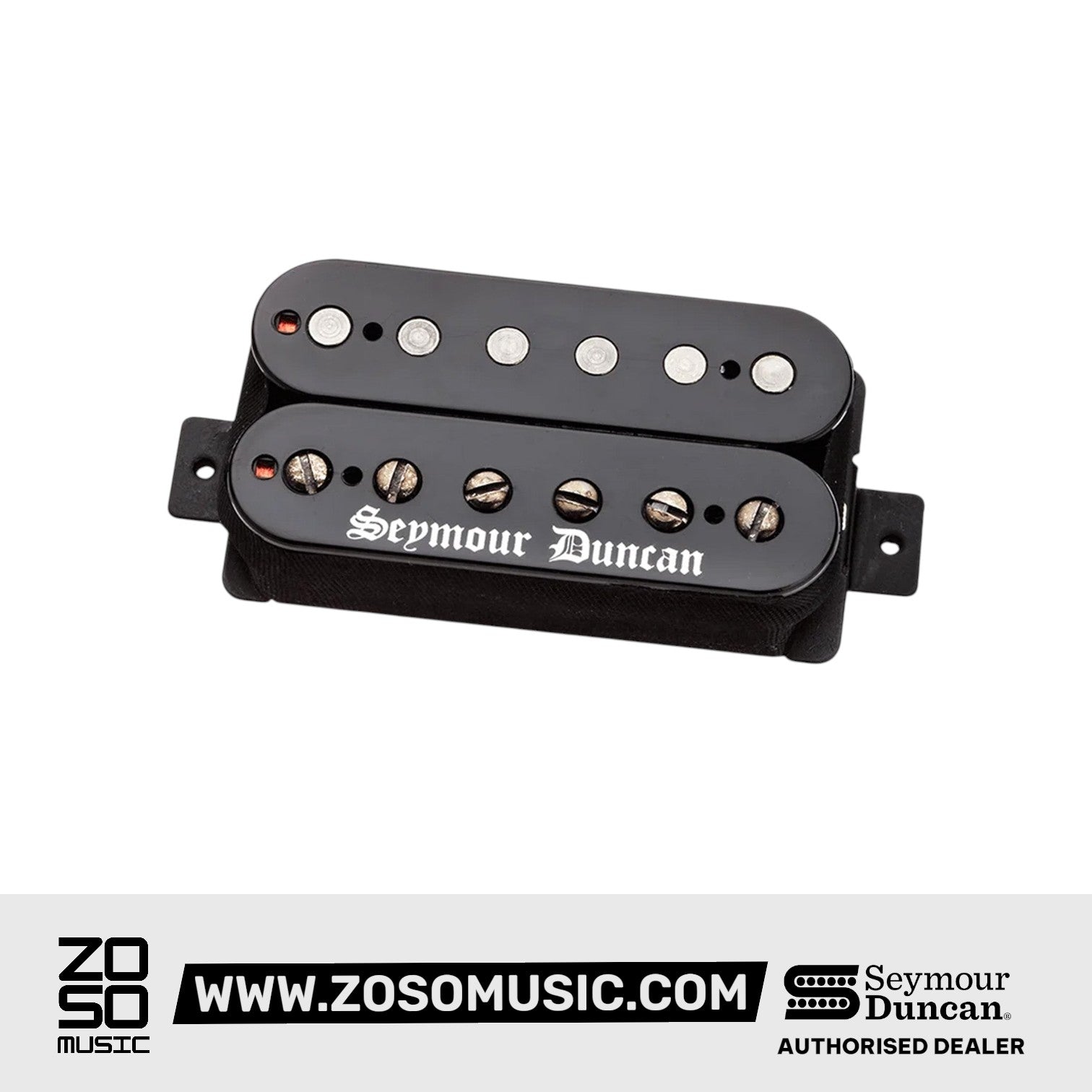 Seymour Duncan Black Winter 6-String Humbucker Pickups Set, Black