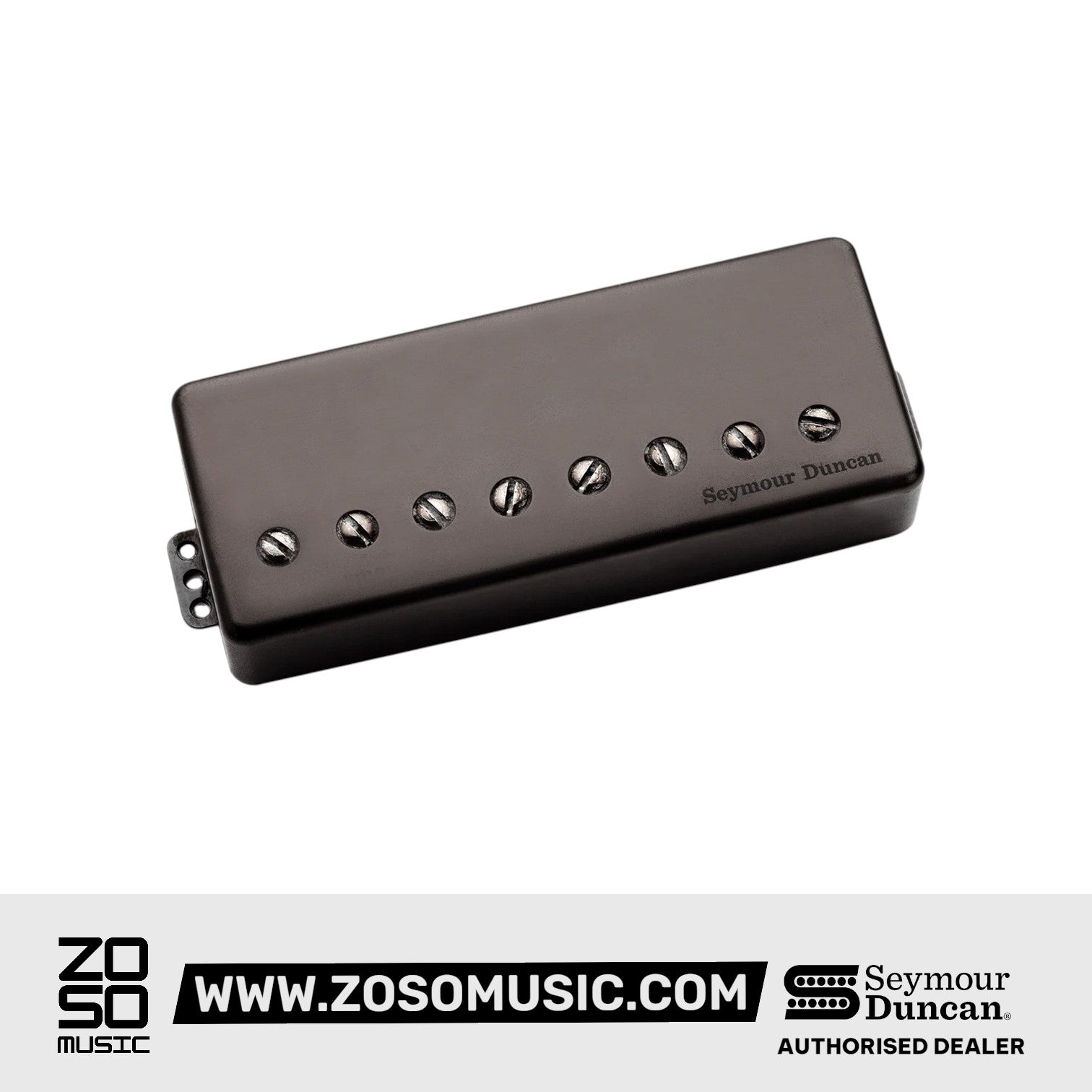 Seymour Duncan Nazgûl 8-String Bridge Humbucker, Black Metal
