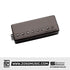 Seymour Duncan Nazgûl 8-String Bridge Humbucker, Black Metal