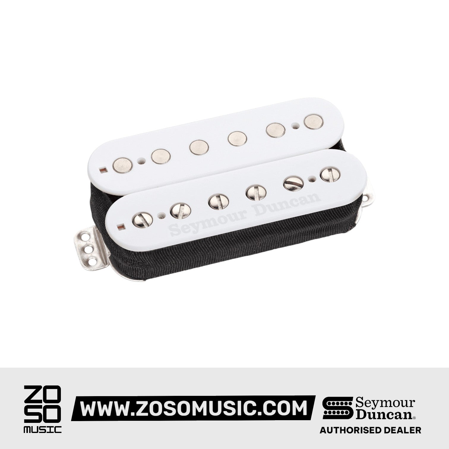 Seymour Duncan JB Model 6-String Trembucker Humbucker Set, White