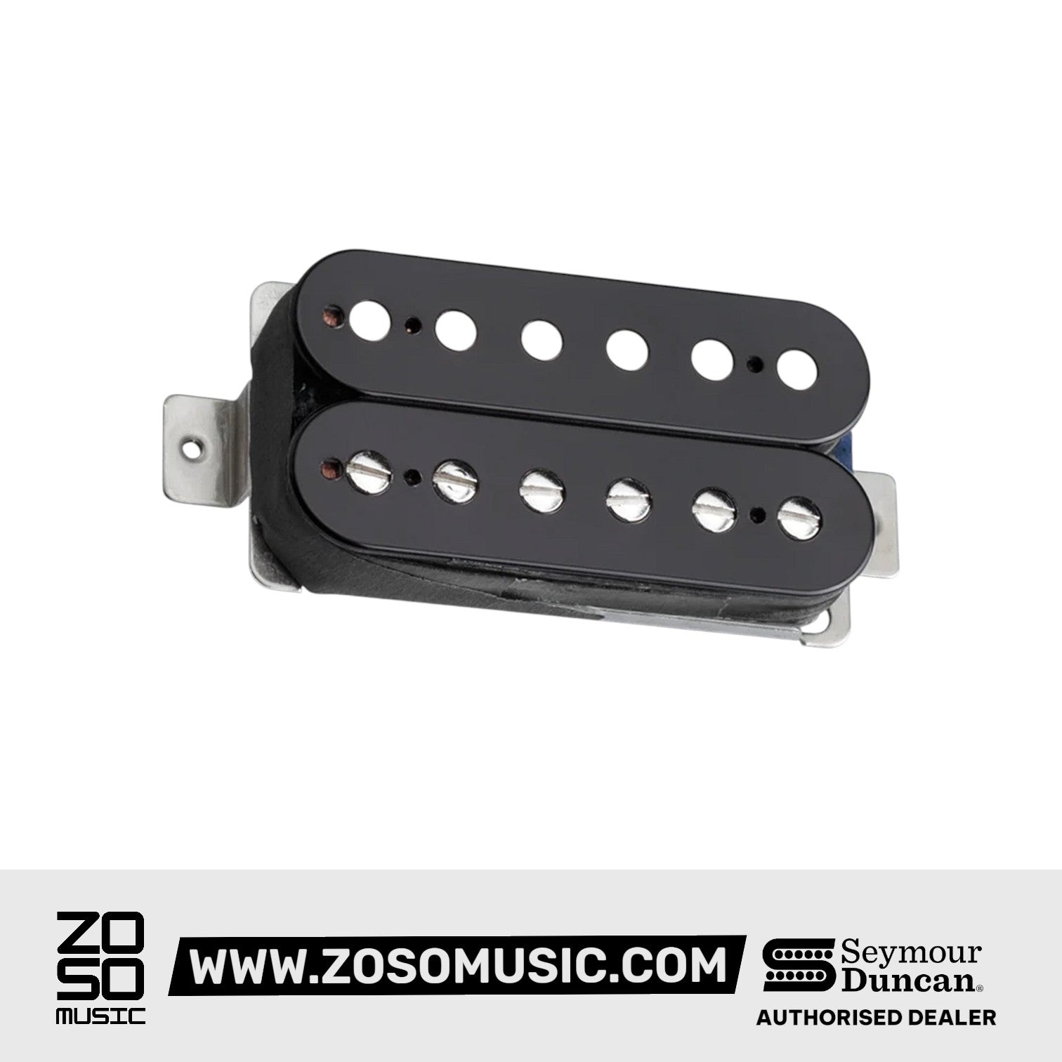 Seymour Duncan Slash 6-String Alnico II Humbucker Set w/4-Connectors, Black