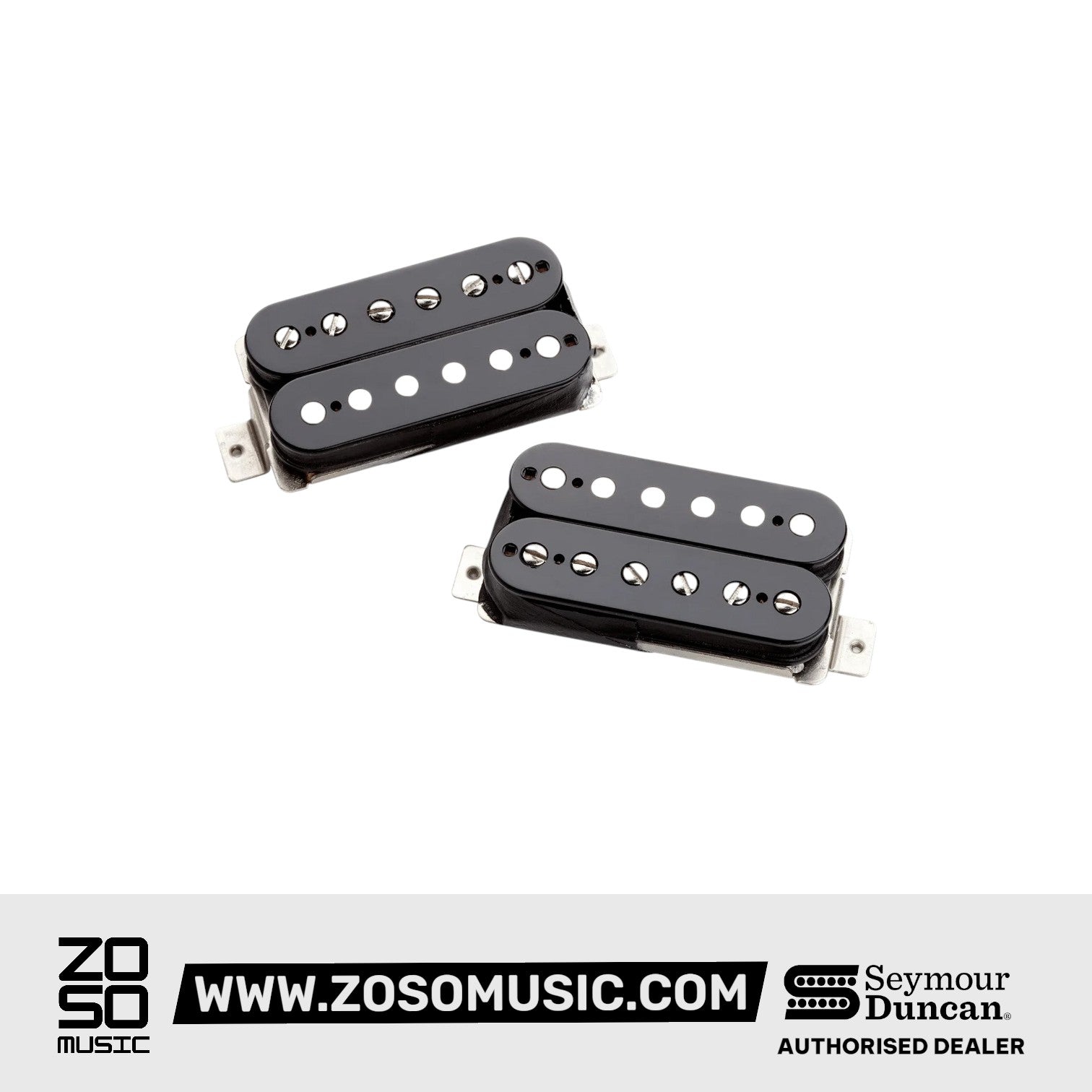 Seymour Duncan Slash 6-String Alnico II Humbucker Set, Black
