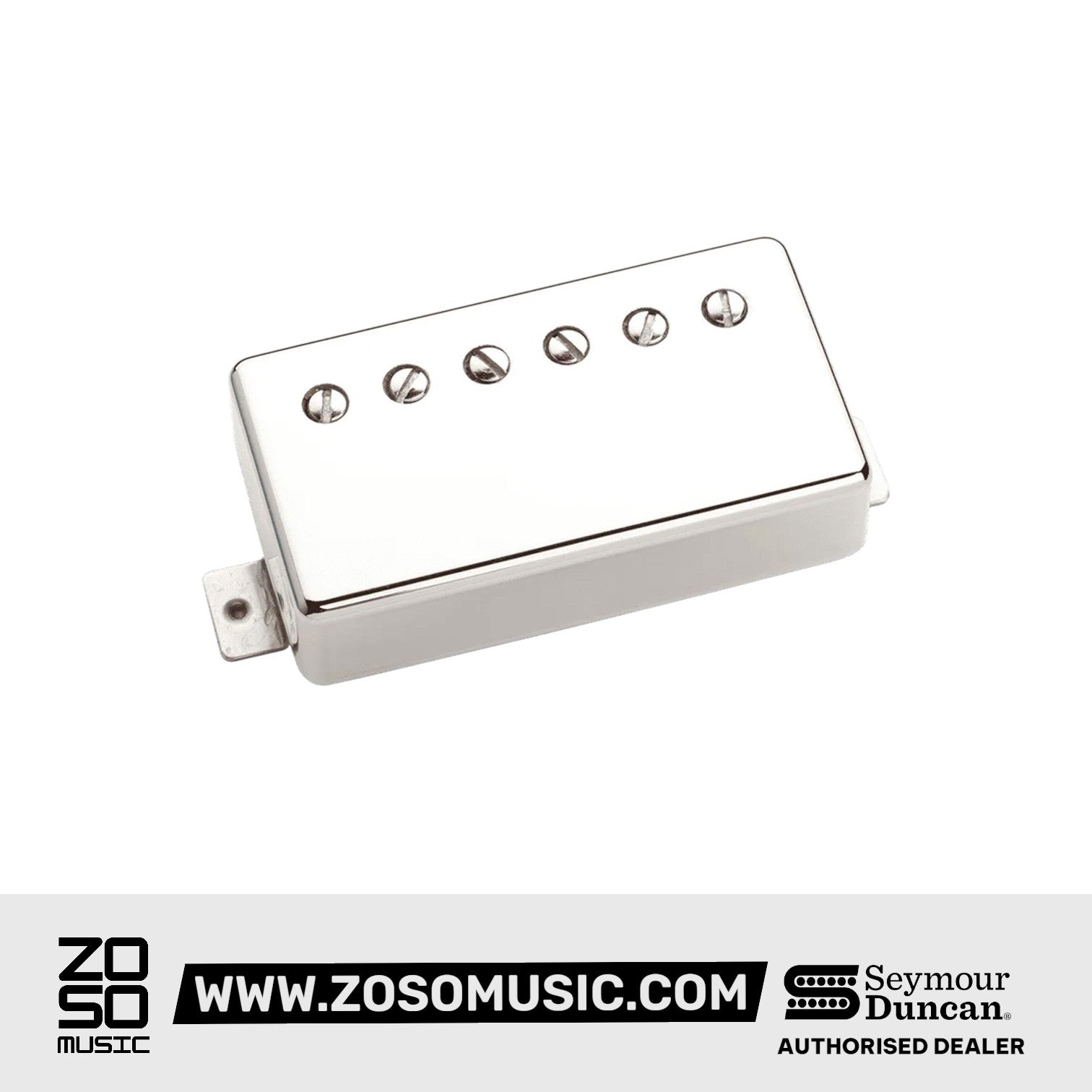 Seymour Duncan Green Magic 6-String Humbucker Pickups Set, Nickel Cover
