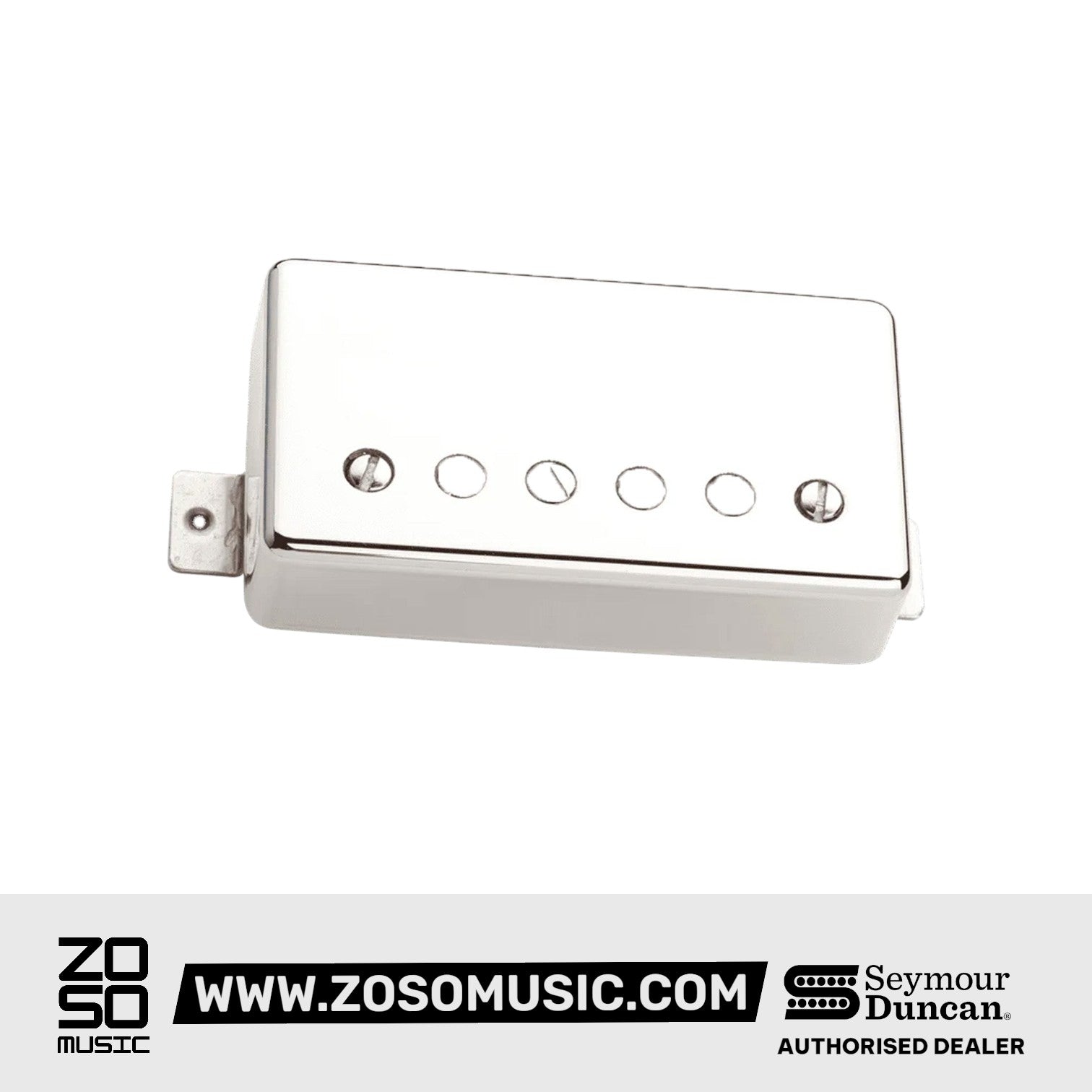 Seymour Duncan Green Magic 6-String Humbucker Pickups Set, Nickel Cover