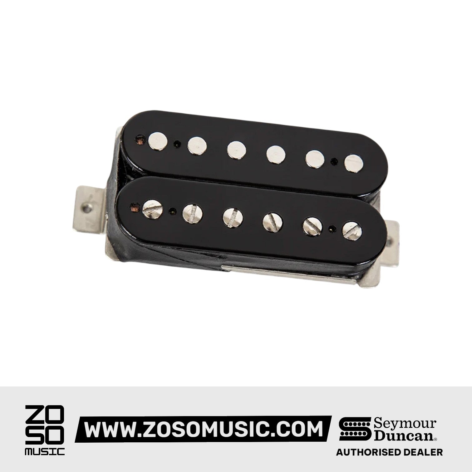 Seymour Duncan Slash 3.0 6-String Humbucker Pickups Set w/4-Connectors, Black