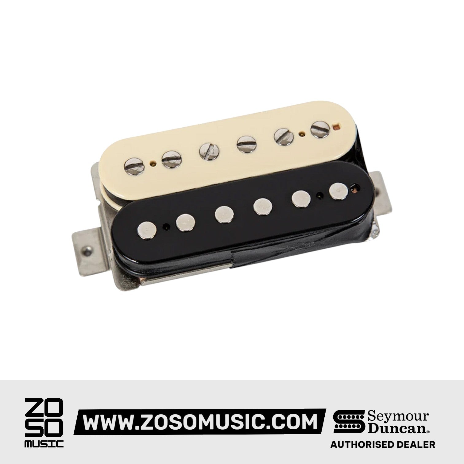 Seymour Duncan Slash 3.0 6-String Humbucker Pickups Set w/4-Connectors, Zebra
