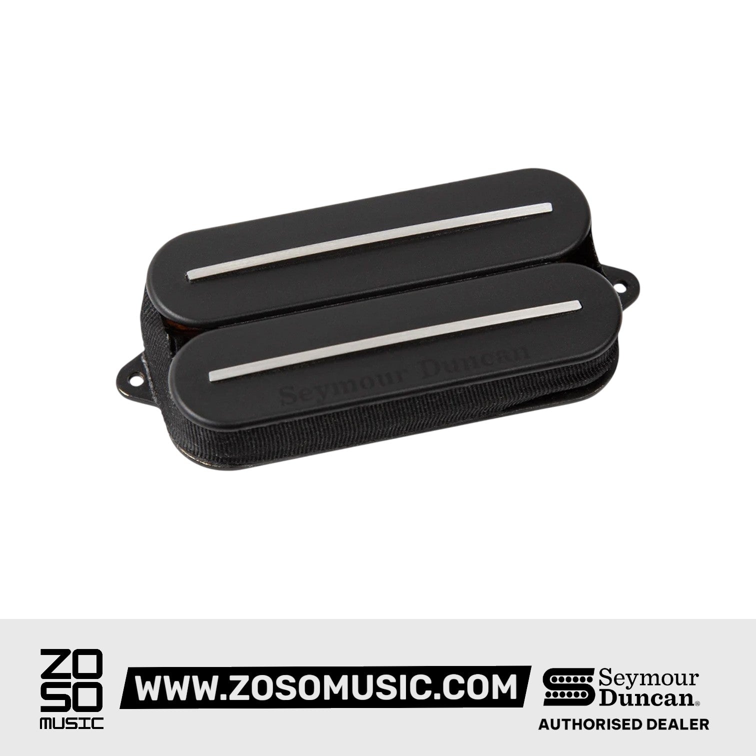 Seymour Duncan Hot Rodded 6-String JB/Jazz Rail Humbucker Set, Black