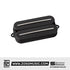 Seymour Duncan Hot Rodded 6-String JB/Jazz Rail Humbucker Set, Black