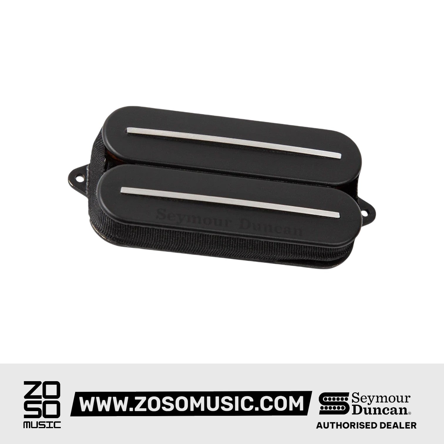 Seymour Duncan Hot Rodded 6-String JB/Jazz Rail Humbucker Set, Black