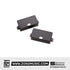Seymour Duncan alt.metal Blackouts 6-String Passive Humbucker Pickups Set, Black