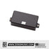 Seymour Duncan alt.metal Blackouts 6-String Passive Humbucker Pickups Set, Black