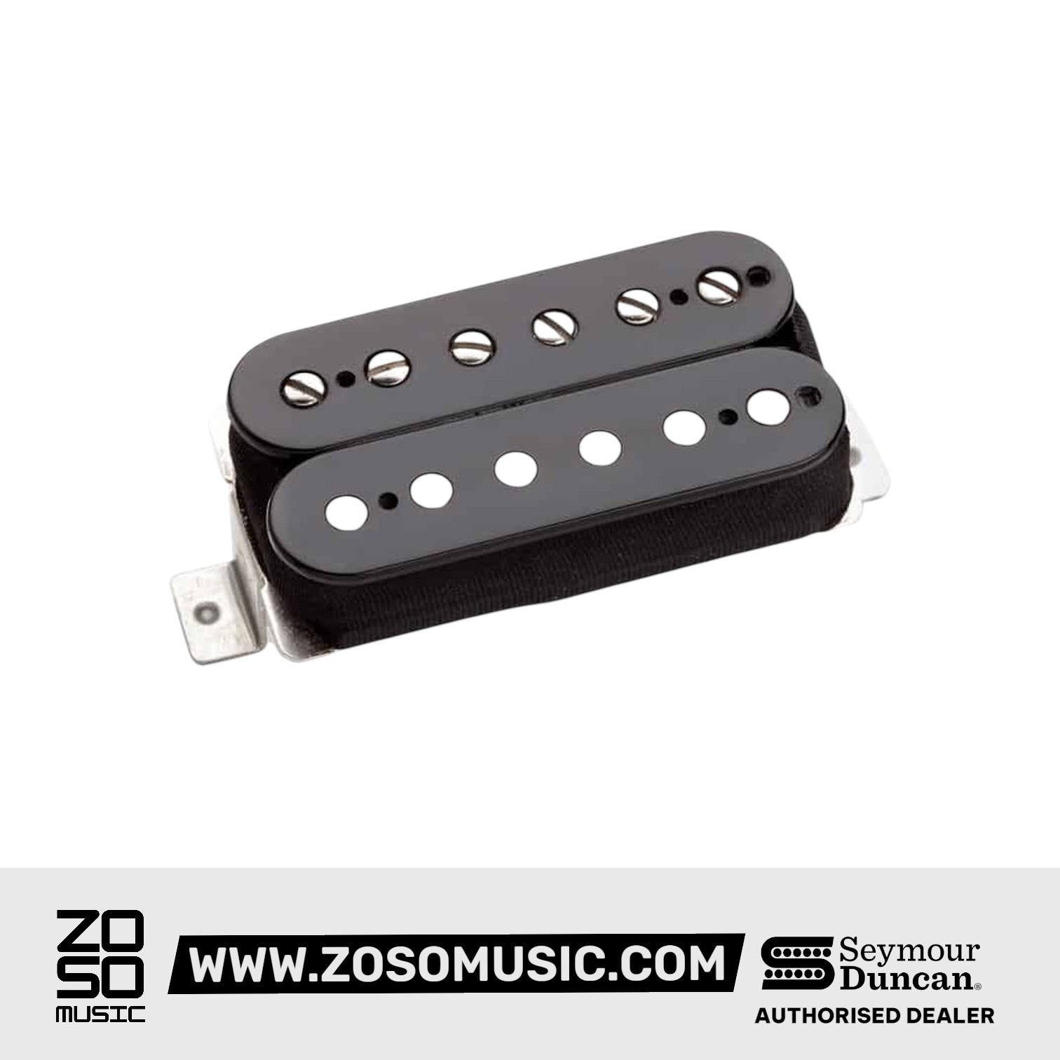 Seymour Duncan Alnico II Pro 6-String Humbucker Set, Black