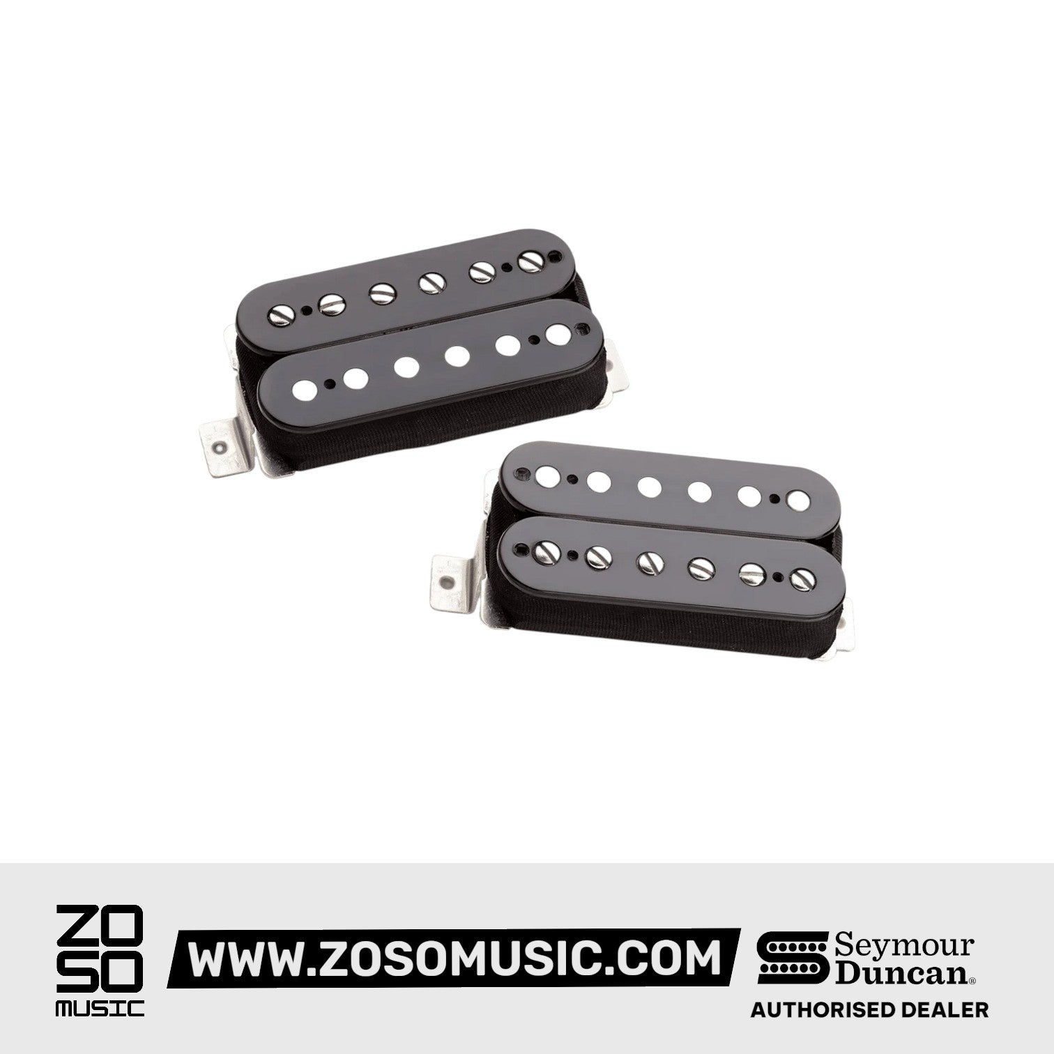 Seymour Duncan Vintage Blues 6-String Neck & Bridge Humbucker Set, Black