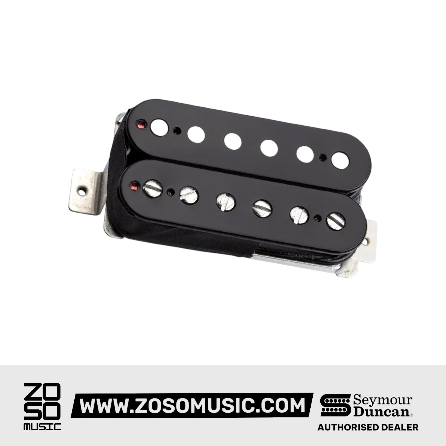 Seymour Duncan 50th Anniversary Hot Rodded 6-String JB/Jazz Humbucker Set, Black