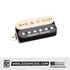 Seymour Duncan 50th Anniversary Hot Rodded 6-String JB/Jazz Humbucker Set, Zebra
