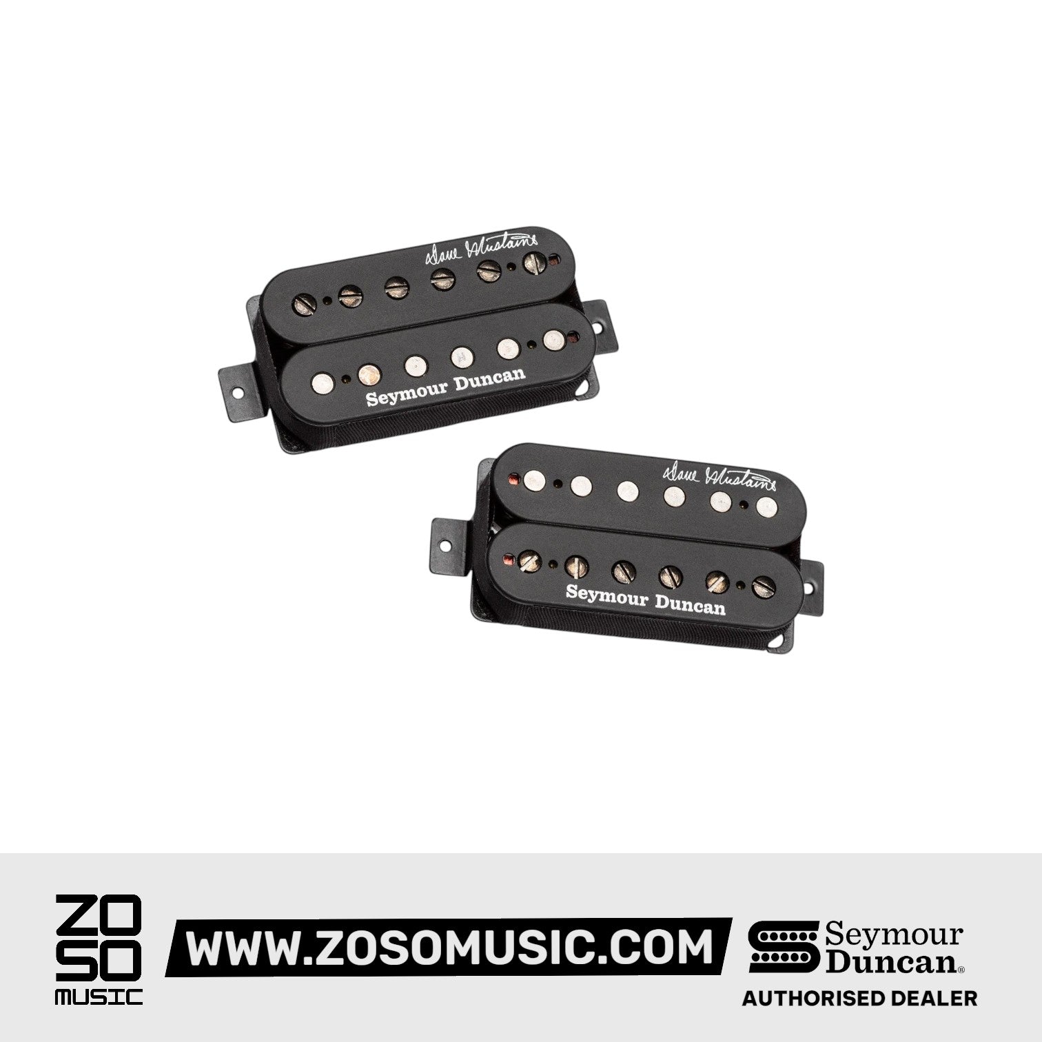 Seymour Duncan Dave Mustaine Thrash Factor 6-String Humbucker Set, Black