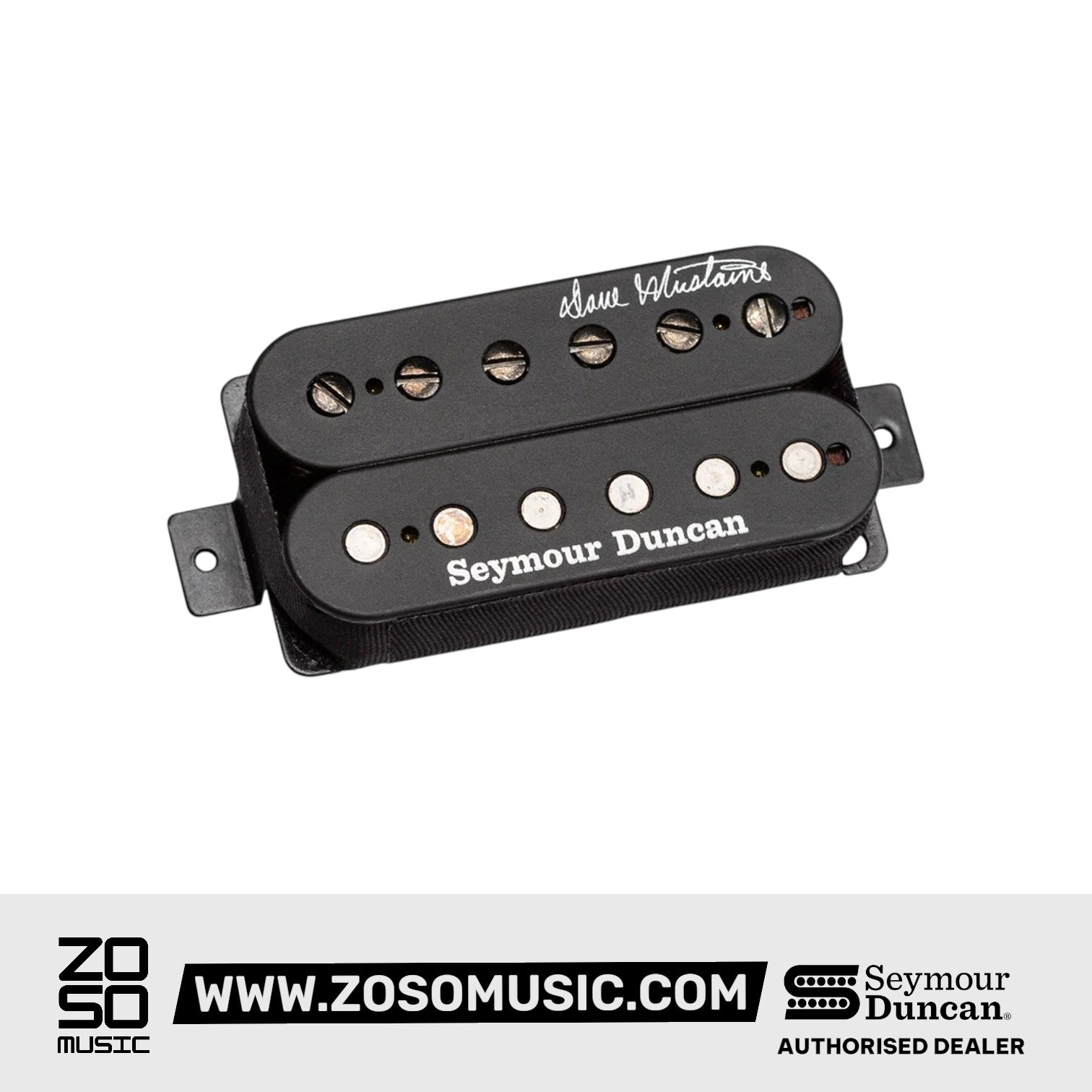 Seymour Duncan Dave Mustaine Thrash Factor 6-String Humbucker Set, Black