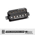 Seymour Duncan Dave Mustaine Thrash Factor 6-String Humbucker Set, Black