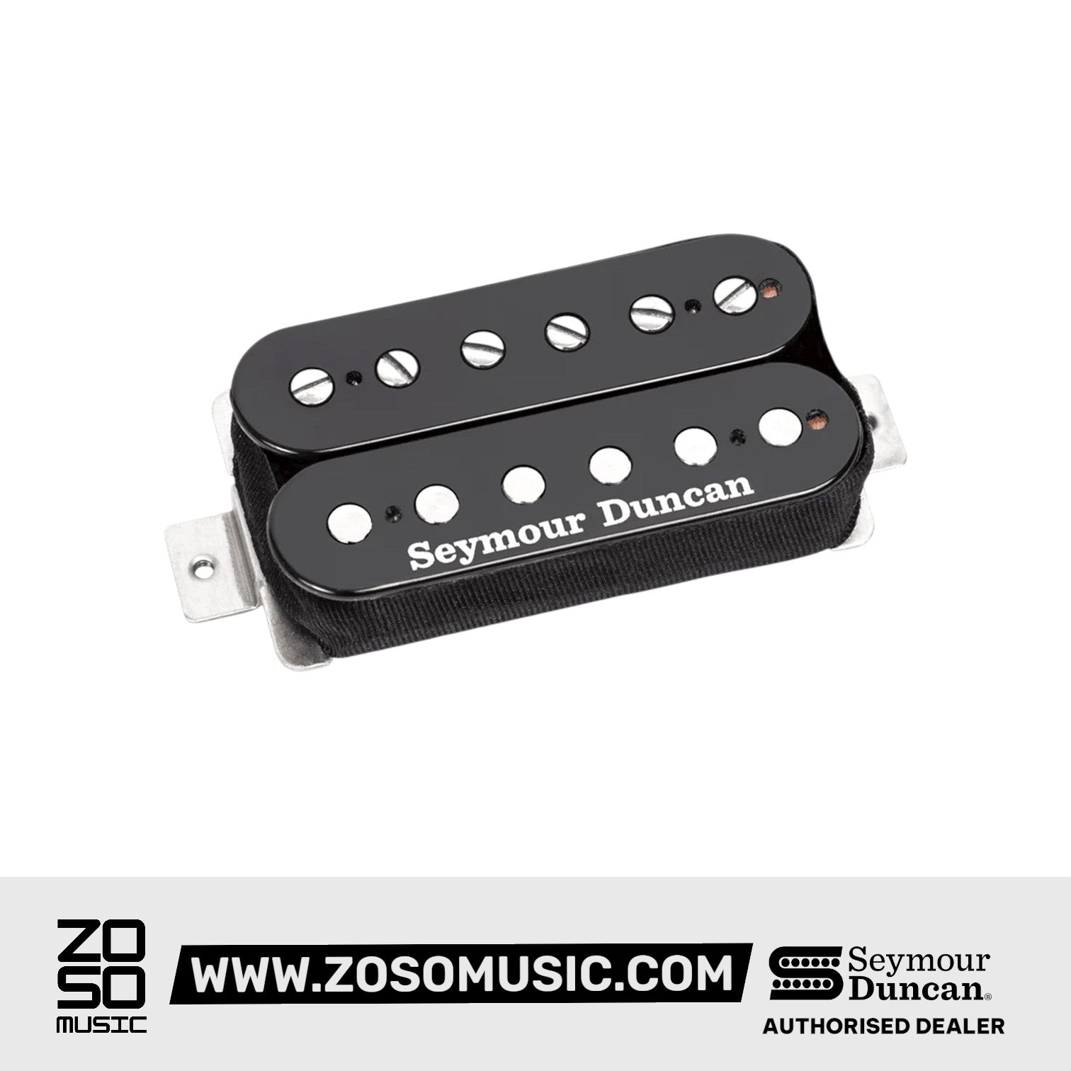 Seymour Duncan Mayhem 6-String Duncan Distortion Neck & Bridge Humbucker Set, Black