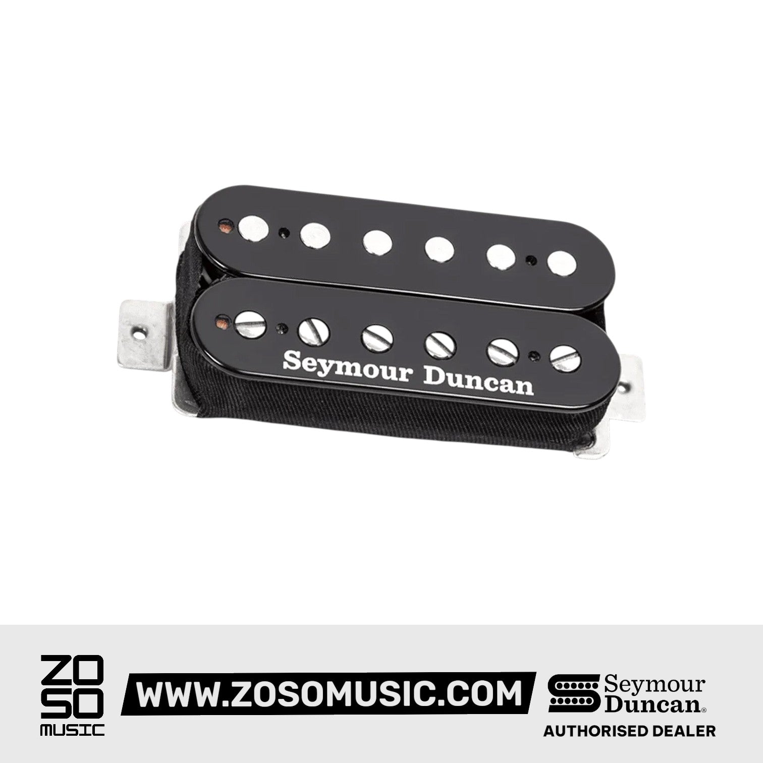 Seymour Duncan Mayhem 6-String Duncan Distortion Neck & Bridge Humbucker Set, Black