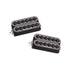 Seymour Duncan Invader 6-String Neck & Bridge Humbucker Set, Black