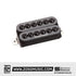 Seymour Duncan Invader 6-String Neck & Bridge Humbucker Set, Black
