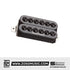 Seymour Duncan Invader 6-String Neck & Bridge Humbucker Set, Black
