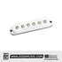 Seymour Duncan Custom Staggered 6-String Strat Pickup, White