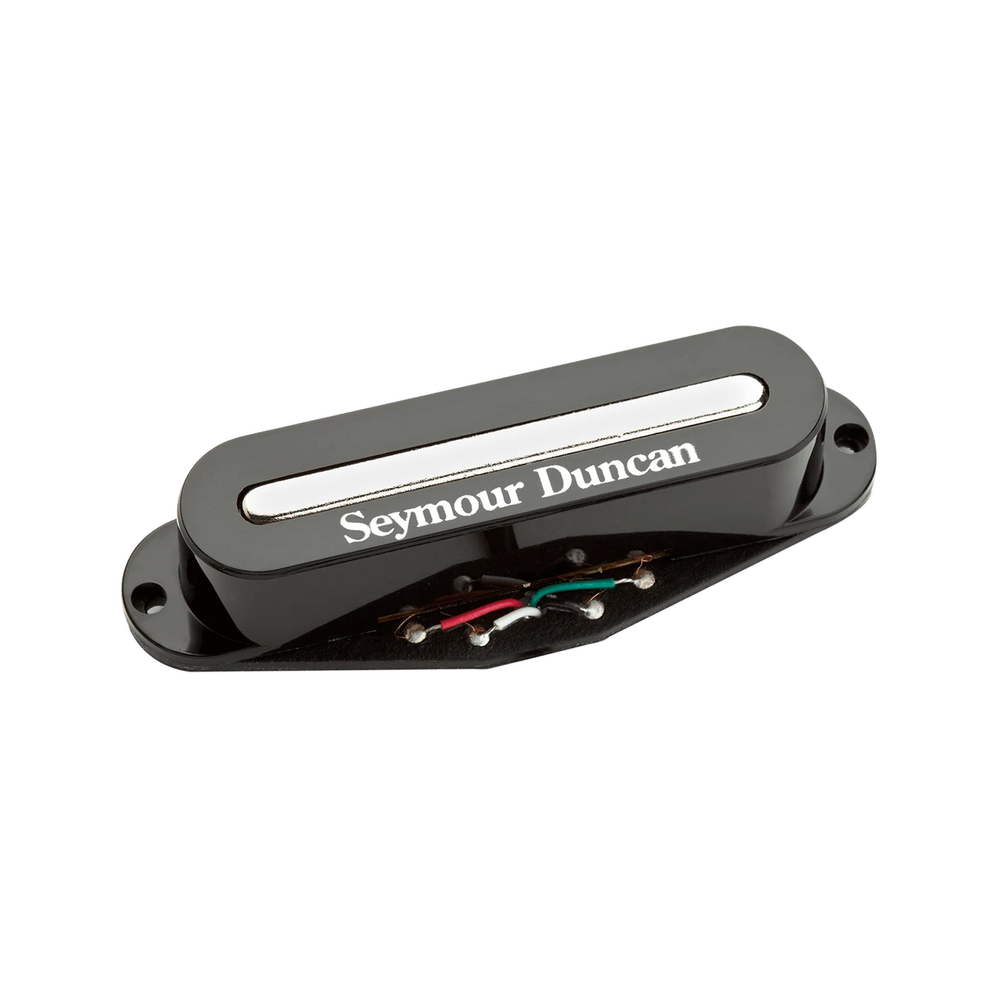 Seymour Duncan Hot Stack 6-String Strat Neck/Middle Pickup, Black