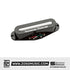 Seymour Duncan Hot Stack 6-String Strat Neck/Middle Pickup, Black