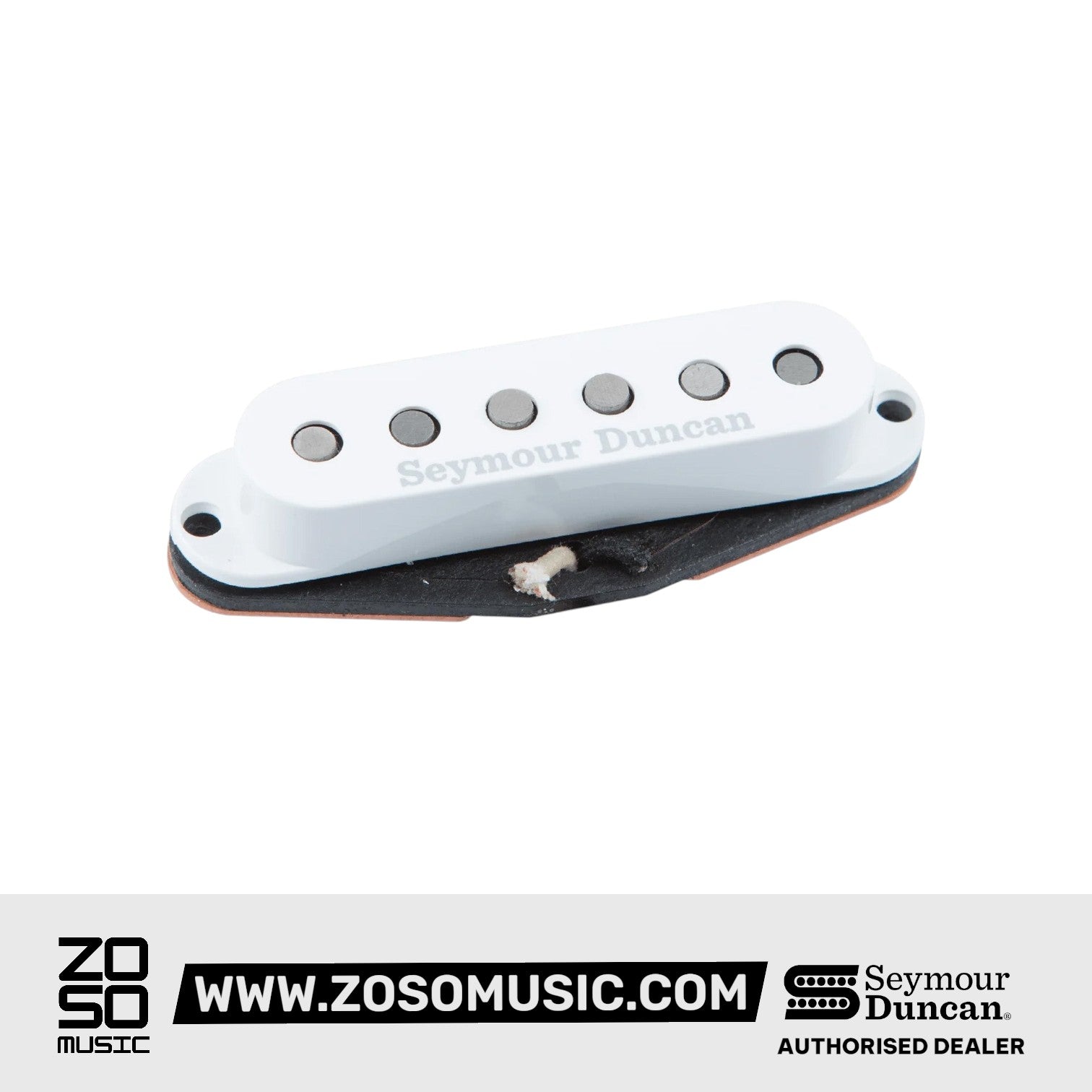 Seymour Duncan Twang Banger 6-String Bridge Strat Pickup, White Cover