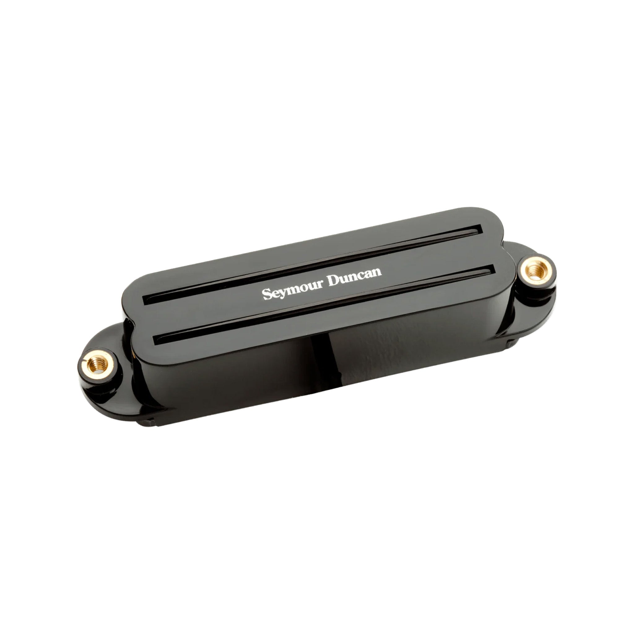 Seymour Duncan Cool Rails 6-String Neck Strat Humbucker Pickup, Black Cover