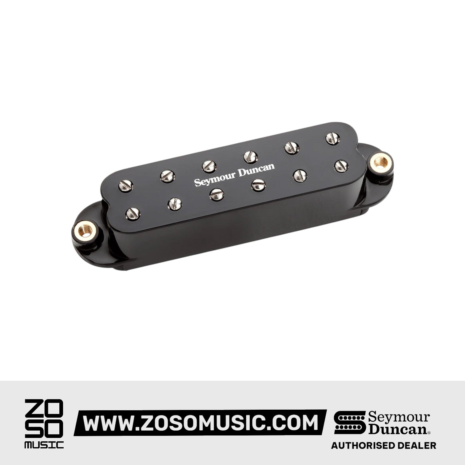 Seymour Duncan JB Jr. 6-String Bridge Strat Humbucker Set, Black Cover