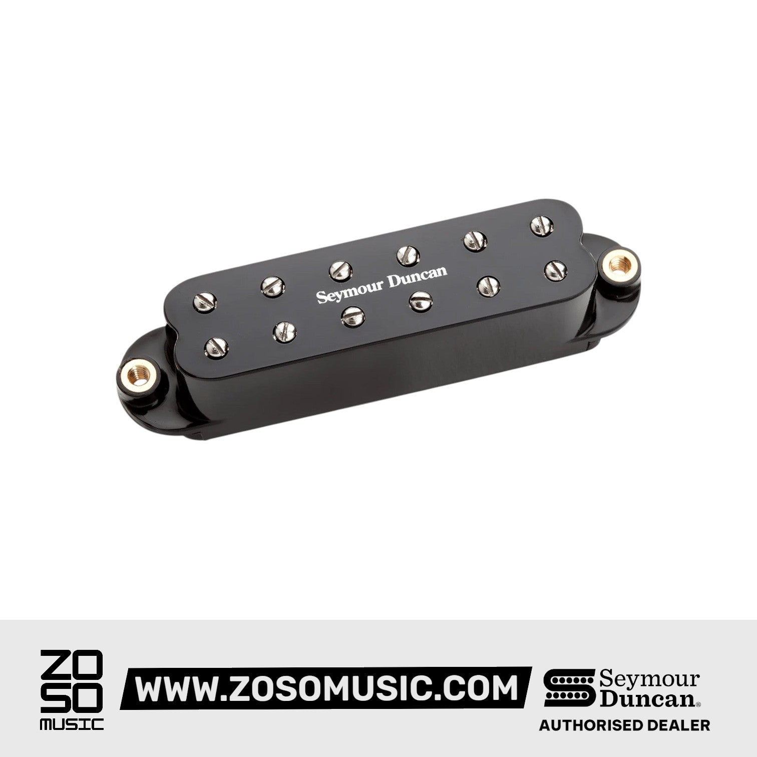 Seymour Duncan Little '59 6-String Neck Strat Pickups, Black Cover