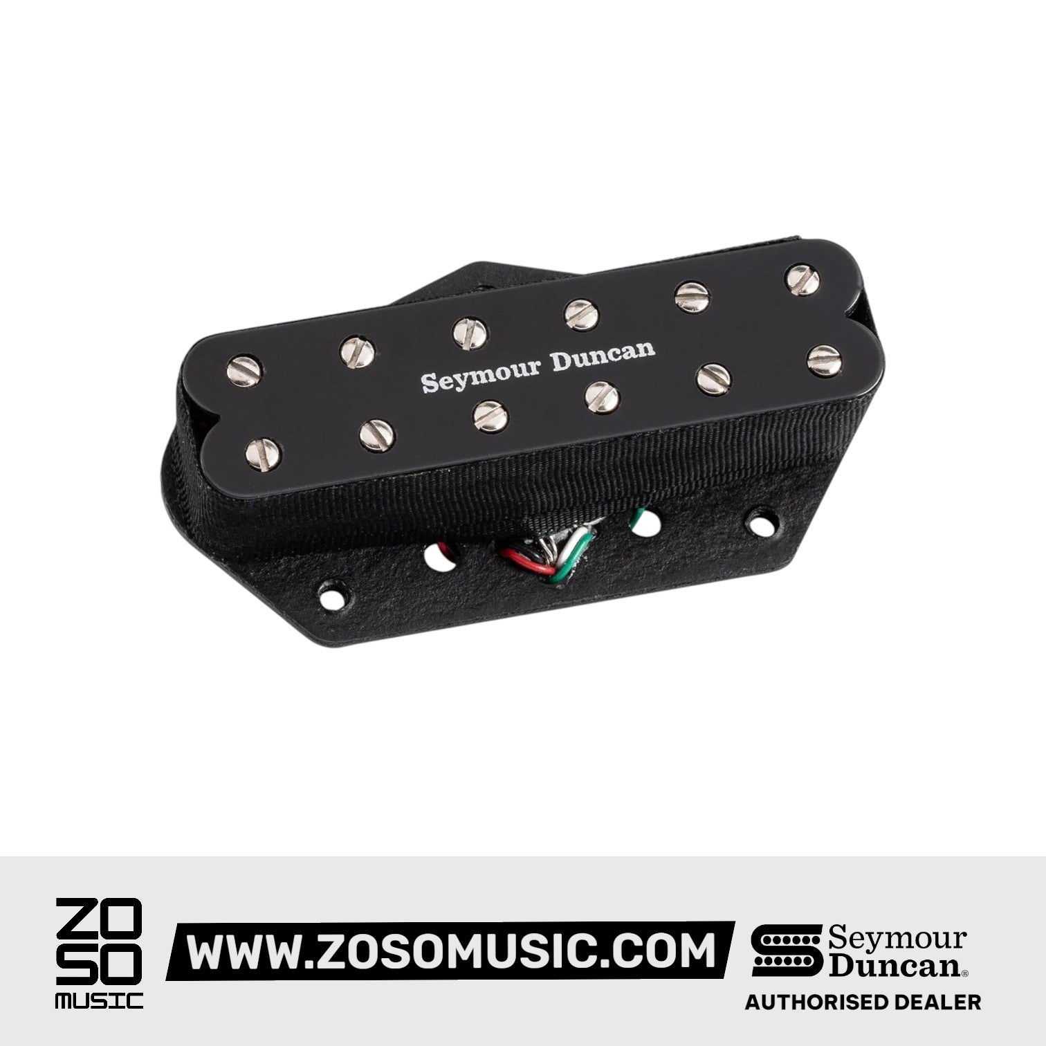 Seymour Duncan Billy Gibbons Red Devil 6-String Bridge Tele Pickups, Black